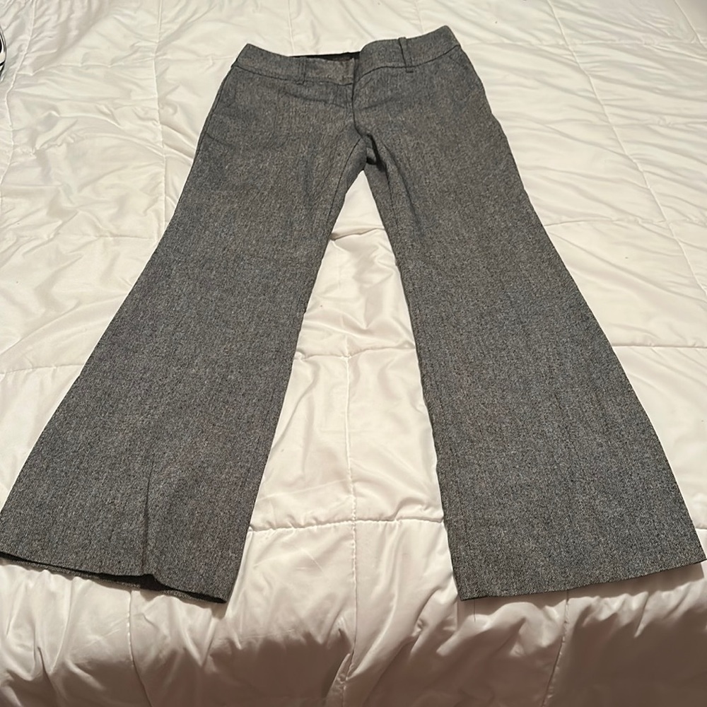 THE LIMITED. Black and White Boot Cut Trousers. Cassidy Fit. Size 6